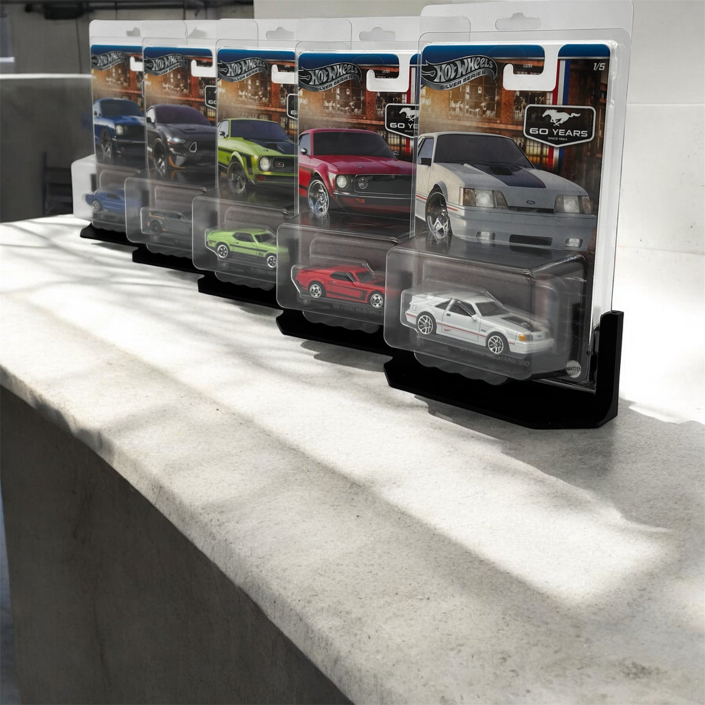 Podstawka pod zapakowane modele Hot Wheels 1:64