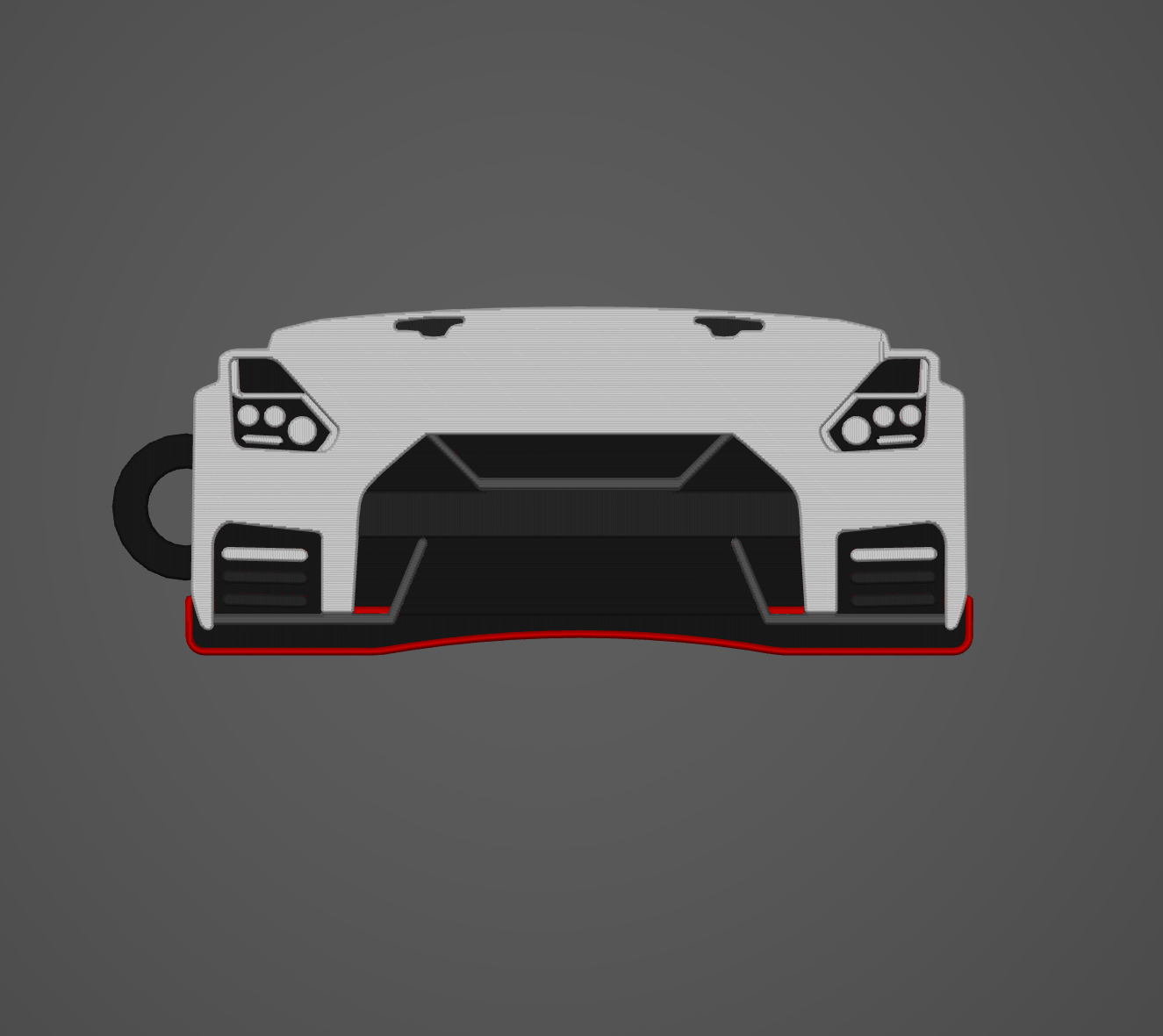 Brelok Nissan GT-R R35