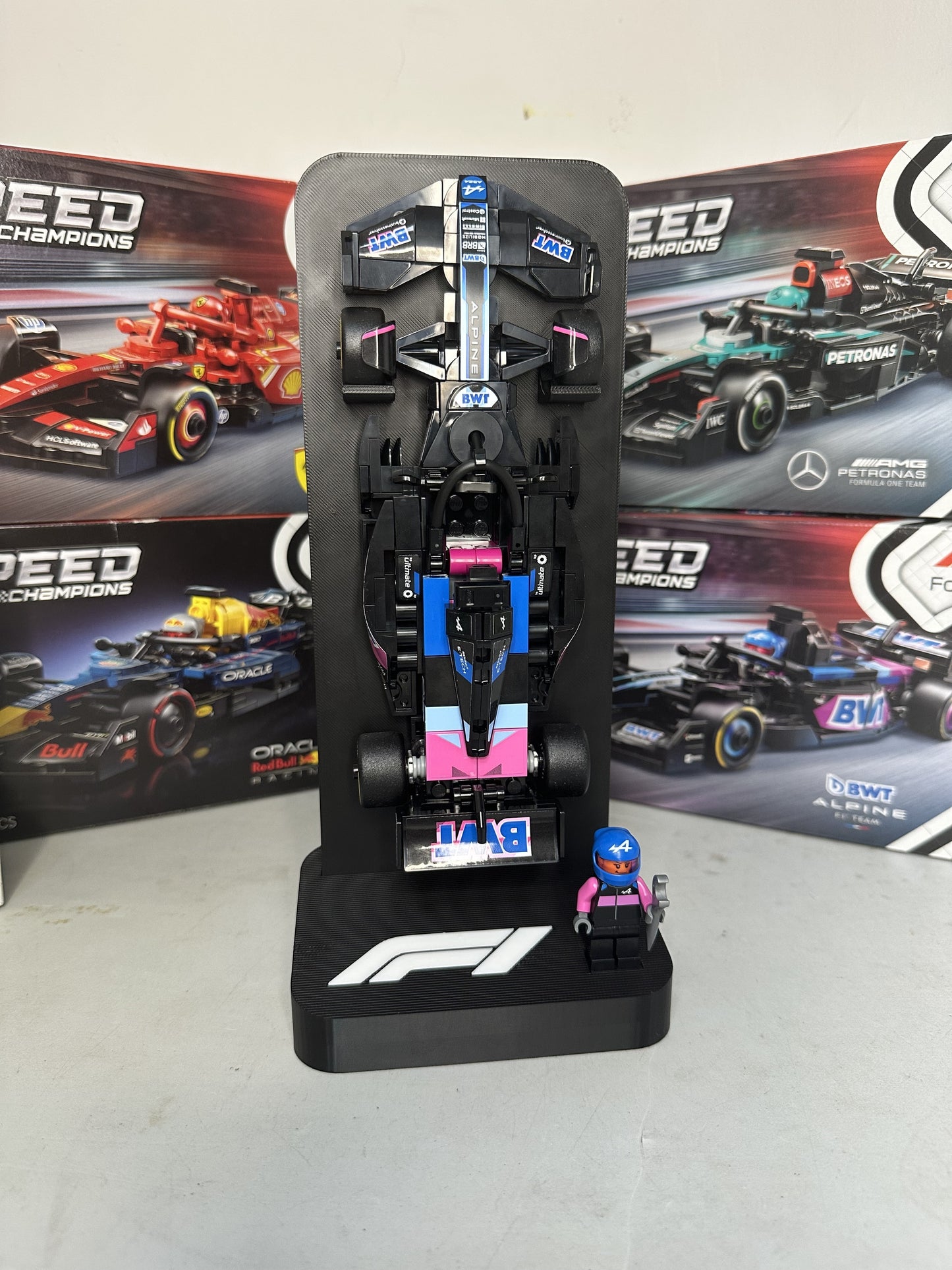 Statuetka na Lego Speed Champions