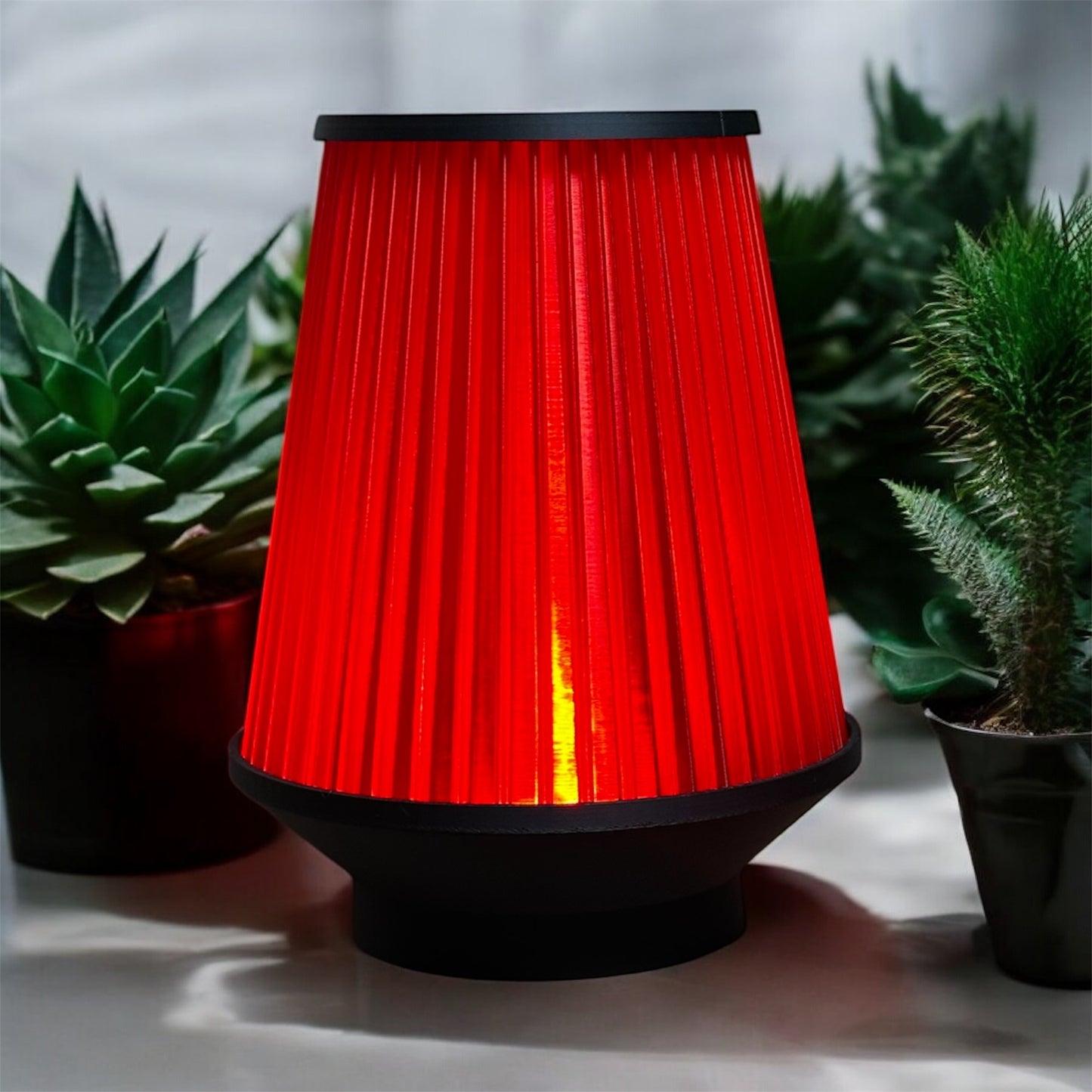 Lampka nocna LED – w kształcie stożkowego filtra powietrza (16 kolorów)