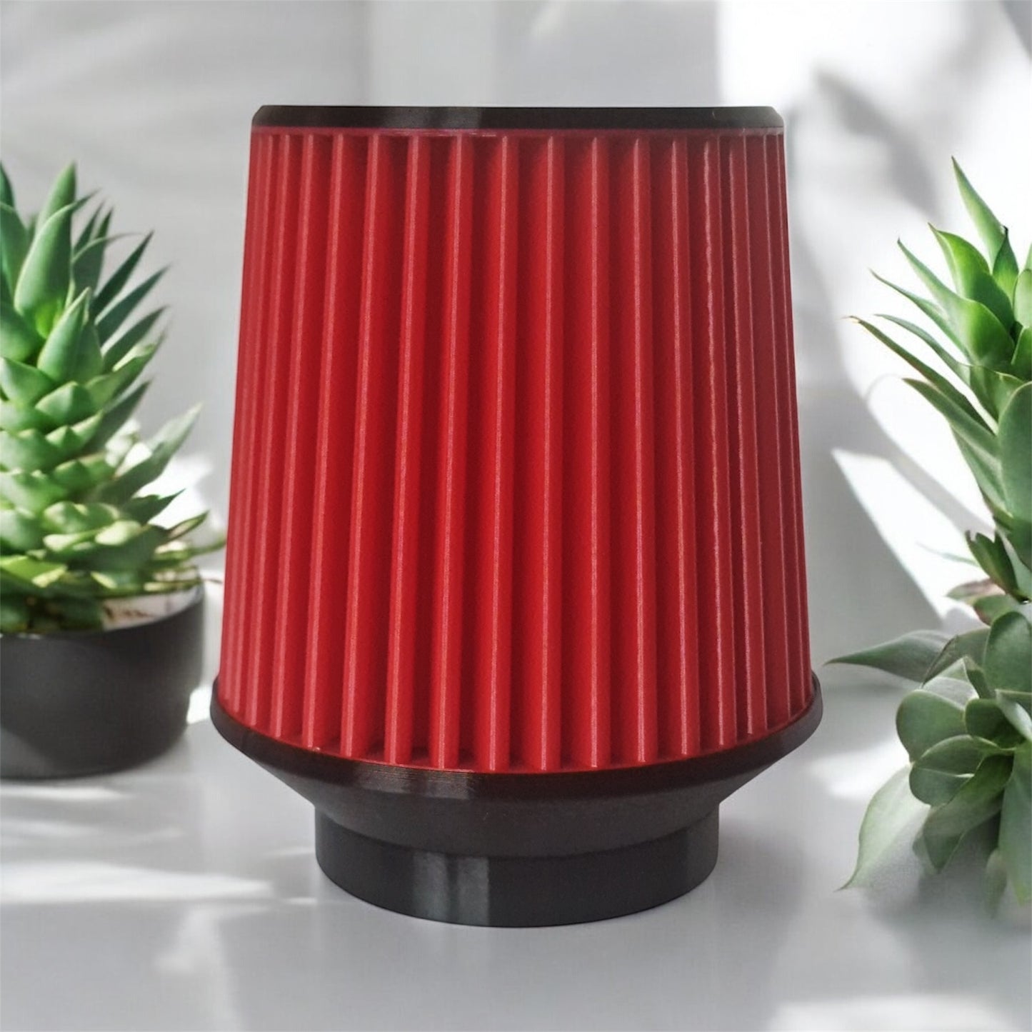 Lampka nocna LED – w kształcie stożkowego filtra powietrza (16 kolorów)