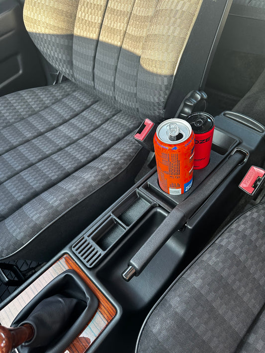 Uchwyt na napoje i schowek do konsoli środkowej Mercedes W201 190E