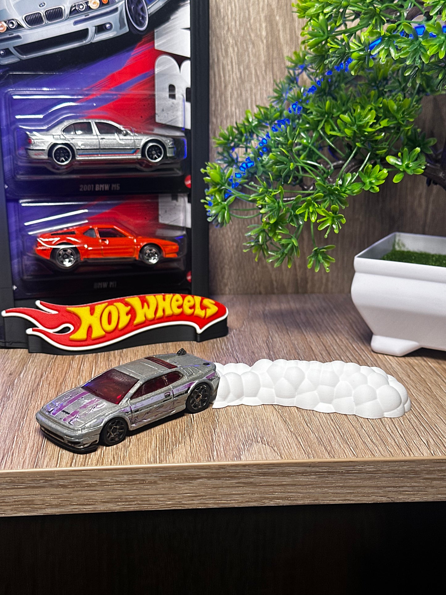 Efekt dymu do modeli Hot Wheels / Matchbox / 1:64              – imitacja driftu 💨🔥
